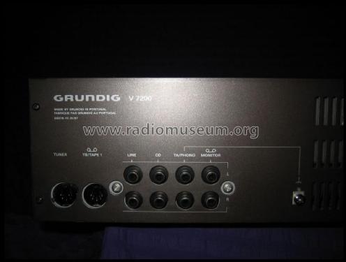 Stereoverstärker V 7200; Grundig Radio- (ID = 554004) Ampl/Mixer