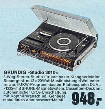 Studio 3010; Grundig Radio- (ID = 1763086) Radio