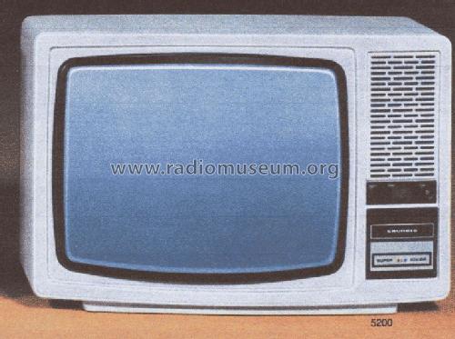 Super Color 5200; Grundig Radio- (ID = 2335127) Television