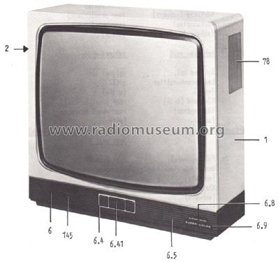 Super Color 8062; Grundig Radio- (ID = 2301813) Television