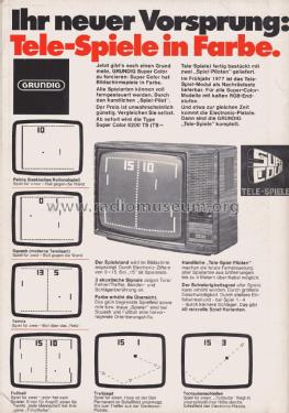 Super Color 8200TS; Grundig Radio- (ID = 2074268) Television