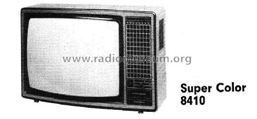 Super Color 8410; Grundig Radio- (ID = 2158183) Television