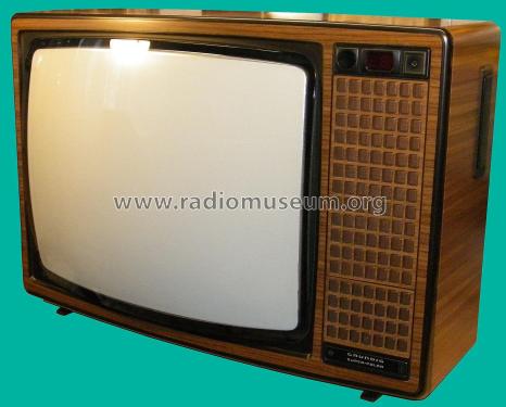 Super Color 8460; Grundig Radio- (ID = 1781787) Télévision