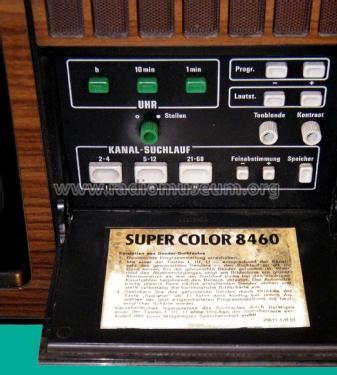 Super Color 8460; Grundig Radio- (ID = 1781793) Television