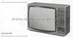 Super Color 8590; Grundig Radio- (ID = 1321267) Television