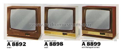 Super Color A 8890/ 2/ 8/ 9 Ch= CUC720 Stereo; Grundig Radio- (ID = 2229382) Television