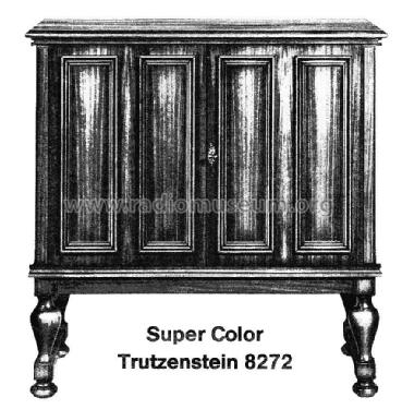 Super Color Trutzenstein 8272; Grundig Radio- (ID = 2131573) Television