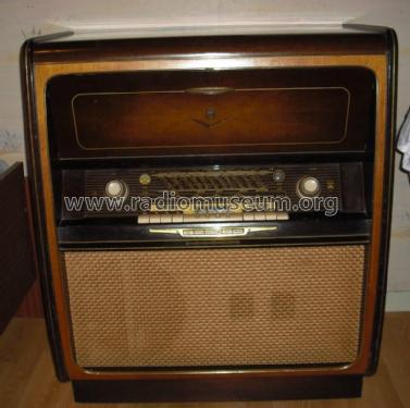 Super-Hi-Fi-Musikschrank K61; Grundig Radio- (ID = 1934842) Radio