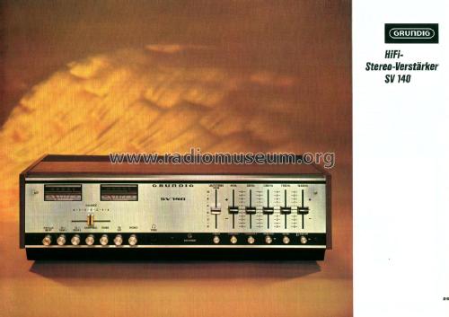 SV140; Grundig Radio- (ID = 2611768) Ampl/Mixer