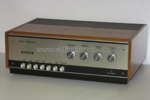 SV40M; Grundig Radio- (ID = 2012114) Ampl/Mixer