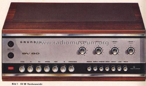 SV80; Grundig Radio- (ID = 1764617) Ampl/Mixer