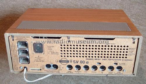SV80 a; Grundig Radio- (ID = 111862) Ampl/Mixer