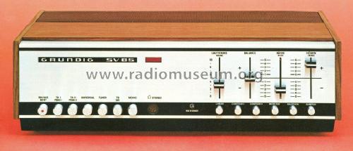 SV85; Grundig Radio- (ID = 486853) Ampl/Mixer