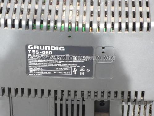 T55-060; Grundig Radio- (ID = 1616984) Télévision