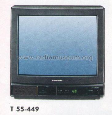 T 55-449; Grundig Radio- (ID = 2092473) Television