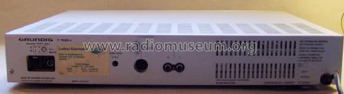 FM-AM Quartz Synthesizer Tuner T 7500; Grundig Radio- (ID = 573099) Radio