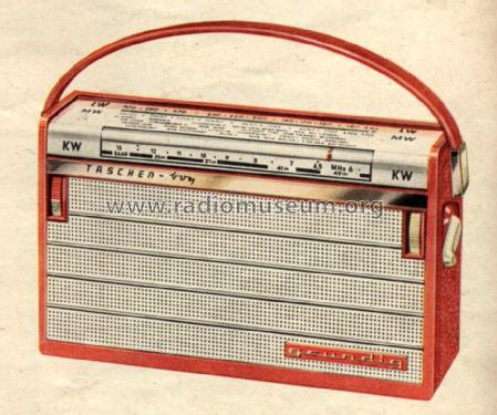 Taschen-Boy 203; Grundig Radio- (ID = 1098006) Radio