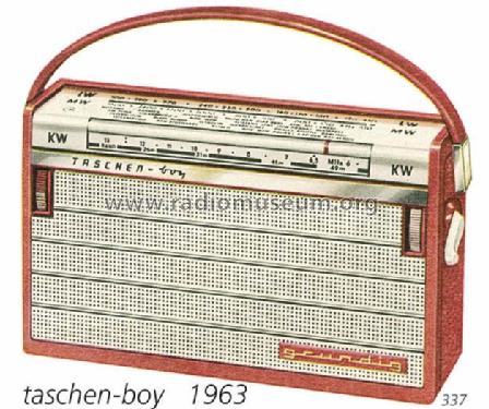 Taschen-Boy 203; Grundig Radio- (ID = 283) Radio