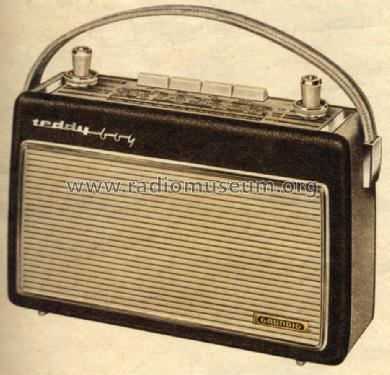 Teddy-Boy 203; Grundig Radio- (ID = 1098105) Radio