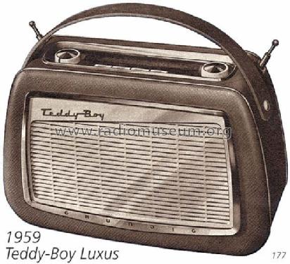 Teddy-Boy Luxus ; Grundig Radio- (ID = 274) Radio