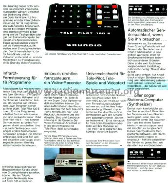 Tele-Pilot 120 E 29622-018.01; Grundig Radio- (ID = 2085674) Misc
