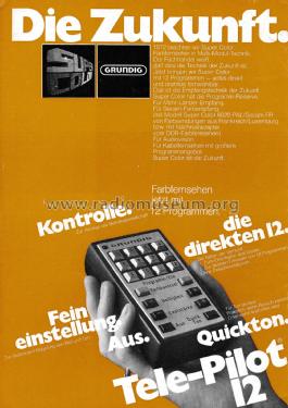 Tele-Pilot 12 29622-010.01 /.02/.20; Grundig Radio- (ID = 2068039) Misc