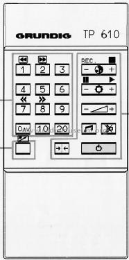 Tele-Pilot 610 TP 610 29622-044.61/.71; Grundig Radio- (ID = 381257) Misc