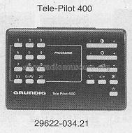 Tele-Pilot TP 400 29622-034.21; Grundig Radio- (ID = 435552) Misc