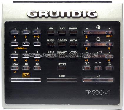Tele-Pilot TP 500 VT 29622-038.61; Grundig Radio- (ID = 647411) Misc