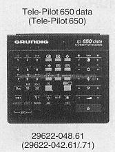 Tele-Pilot TP 650 29622-042.61/.71; Grundig Radio- (ID = 435610) Misc