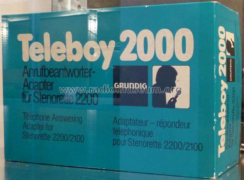 Teleboy 2000; Grundig Radio- (ID = 1951542) Reg-Riprod