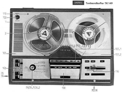 TK149; Grundig Radio- (ID = 2867059) R-Player