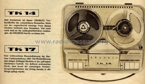 TK14; Grundig Radio- (ID = 1102481) R-Player
