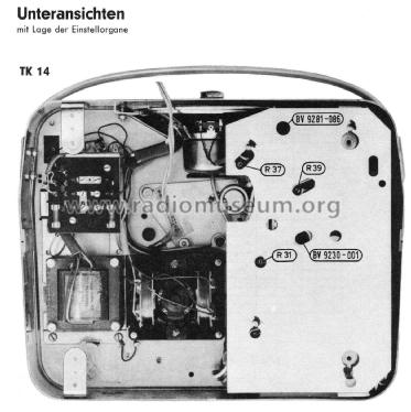 TK14; Grundig Radio- (ID = 2475594) Ton-Bild