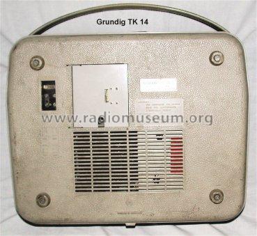 TK14; Grundig Radio- (ID = 35989) Sonido-V