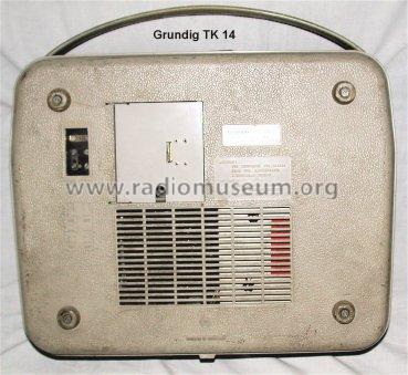 TK14; Grundig Radio- (ID = 35989) Ton-Bild