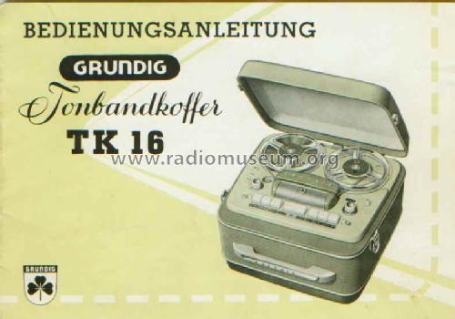 TK16; Grundig Radio- (ID = 219253) Sonido-V