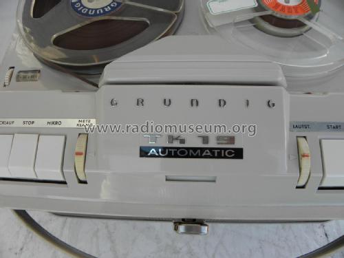 TK19 A Automatic ; Grundig Radio- (ID = 1990925) Sonido-V