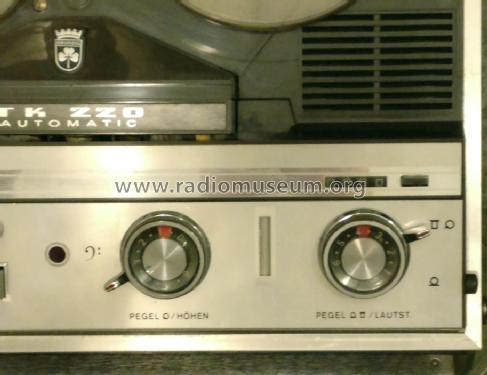 TK220 Automatic; Grundig Radio- (ID = 2297626) Sonido-V