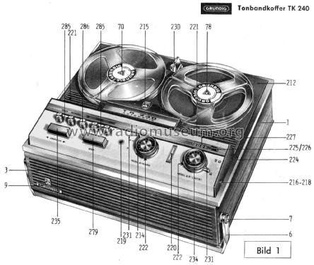 TK240; Grundig Radio- (ID = 2867823) Reg-Riprod