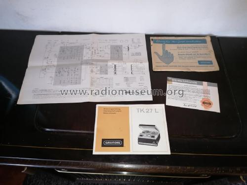 TK27L Stereo; Grundig Radio- (ID = 2775307) Enrég.-R