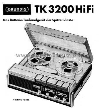 TK3200; Grundig Radio- (ID = 2072724) R-Player