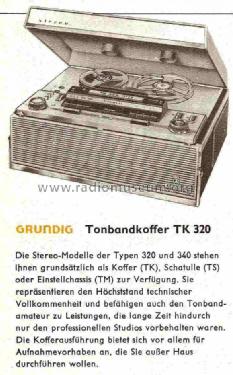 TK320; Grundig Radio- (ID = 724796) R-Player