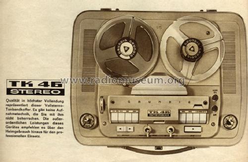 TK46U; Grundig Radio- (ID = 1102624) R-Player