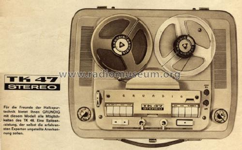 TK47; Grundig Radio- (ID = 1102636) R-Player