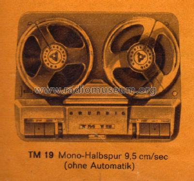 TM19; Grundig Radio- (ID = 1102632) R-Player