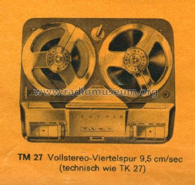 TM27; Grundig Radio- (ID = 1102633) R-Player