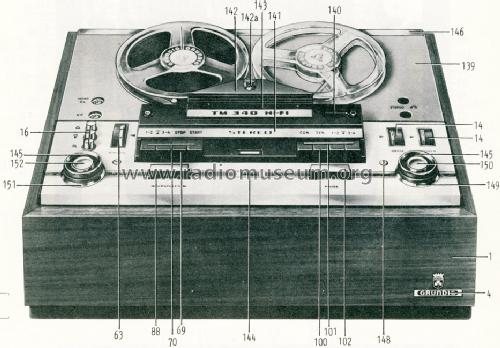 TM340; Grundig Radio- (ID = 1646526) R-Player