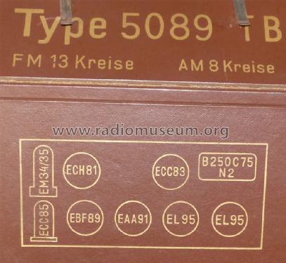 Tonband-Kombination 5089TB; Grundig Radio- (ID = 1717676) Radio