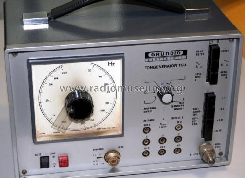 Tongenerator TG4; Grundig Radio- (ID = 1033506) Equipment